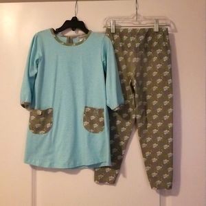 Tara Collection Boutique Girls Tunic set